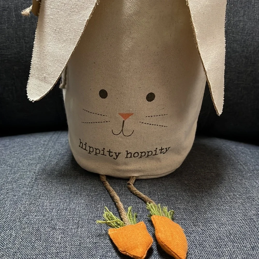 Mud Pie Easter Bunny Candy Bag